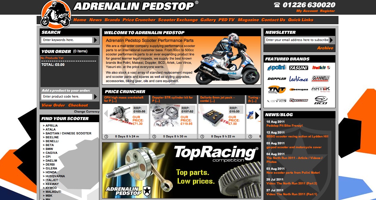 Introducing: Adrenalin Pedstop
