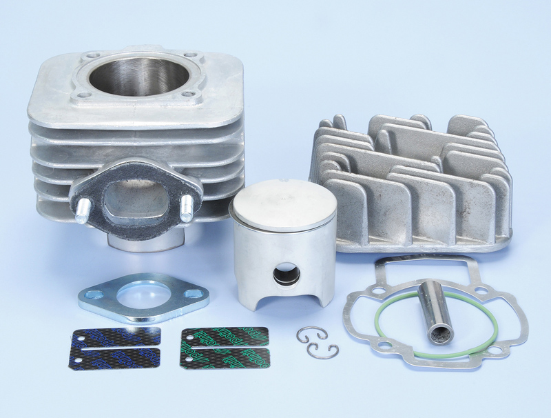 News: New Polini air cooled cylinder kit for Piaggio engines and uprated Polini Evolution Big reed valve