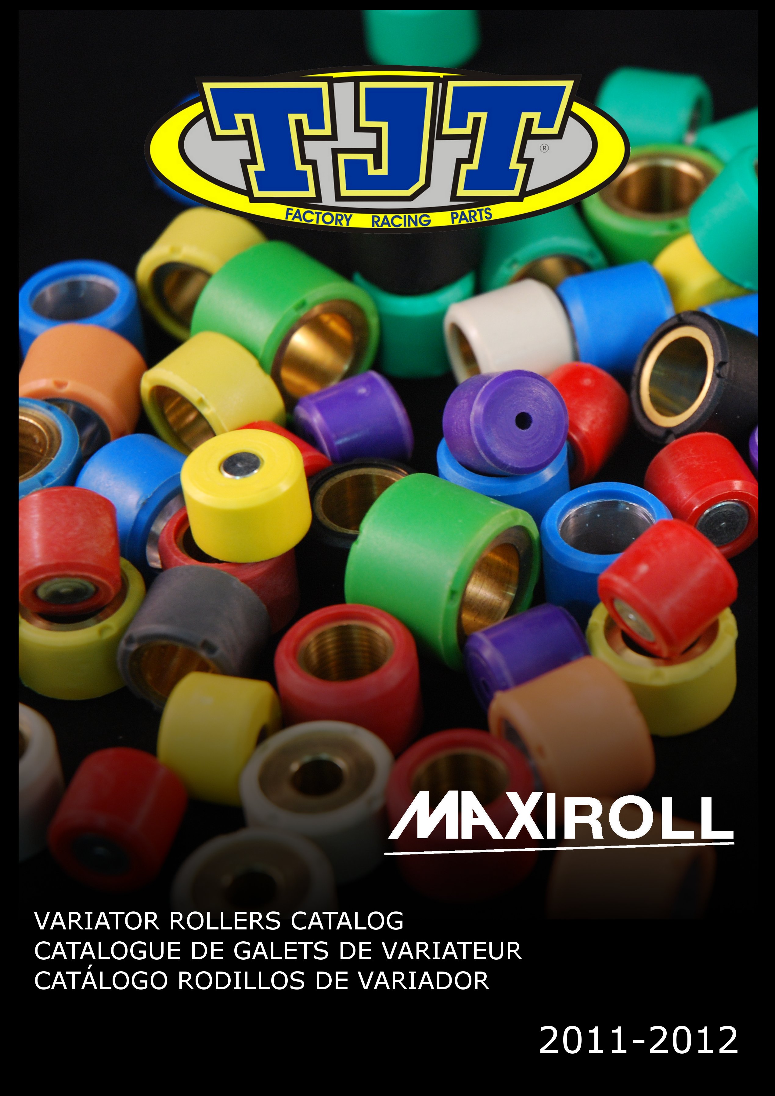 News: TJT Racing Variator Rollers Catalog 2012