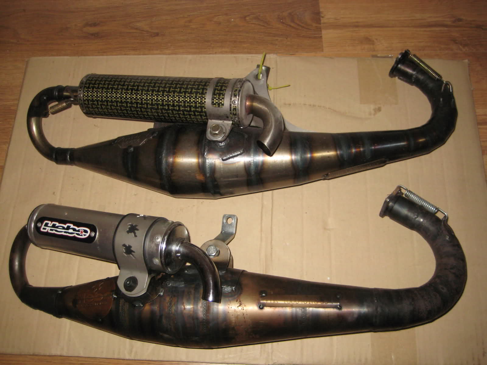 Scooter Tuning Exhaust Test (70cc Racing Exhausts)