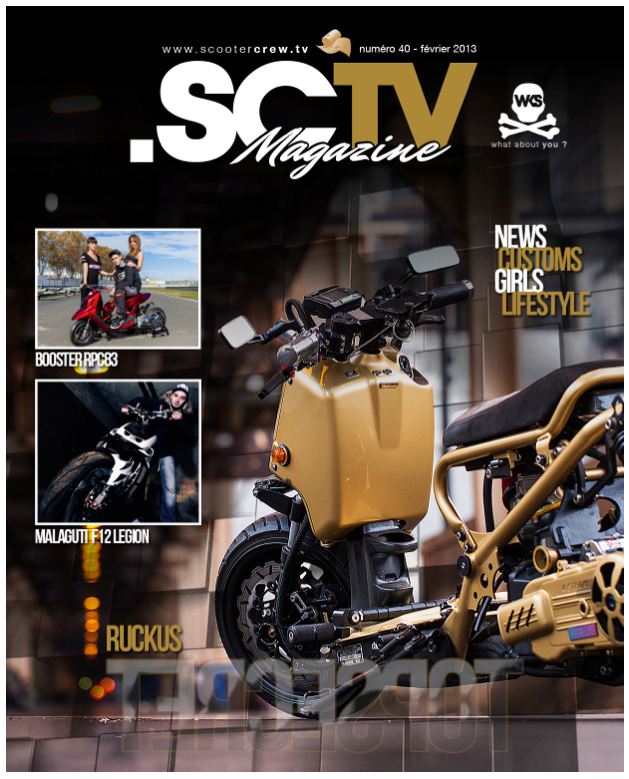 News: SCTV Custom Scooter Magazine February Edition Free Download - Out Now!
