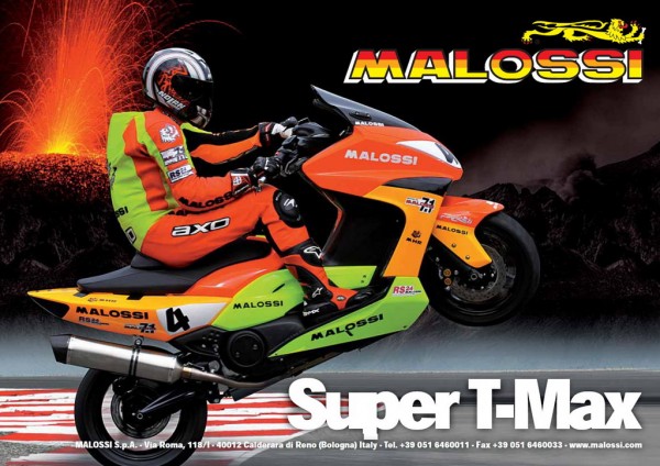 News: Malossi Tuning Parts 2013 for Yamaha T-Max 530 Overview
