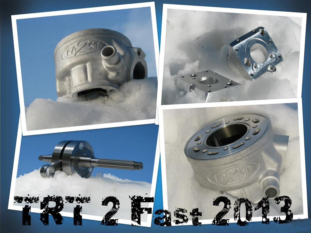 News: TRT 2 Fast 2013 Product LineUp - 94cc Cylinder Kit, CNC Intake, etc.