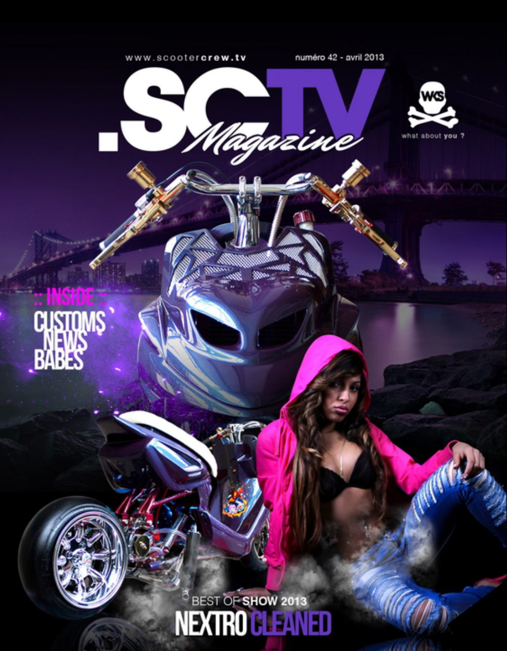 News: SCTV Custom Scooter Magazine April Edition Free Download - Out Now!