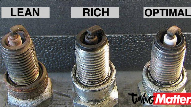 Spark Plug Lean Rich Optimal